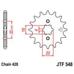 Звездочка передняя JT Sprockets (шаг 428 ) JT JTF548  